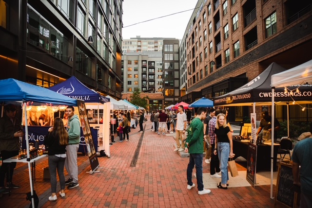 Warehouse District Downtown Raleigh